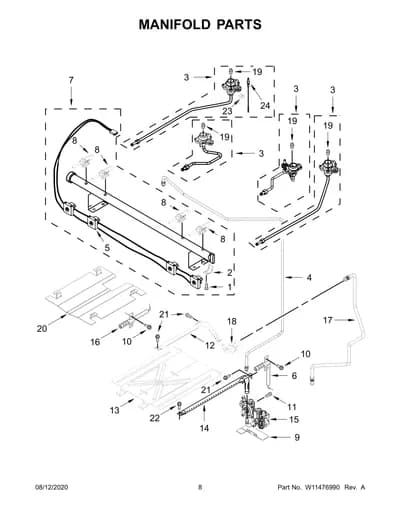 MANIFOLD PARTS