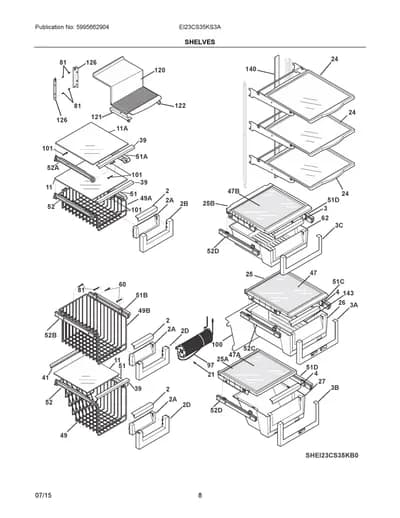 SHELVES