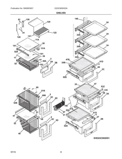 SHELVES