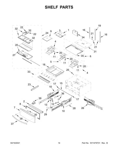 SHELF PARTS