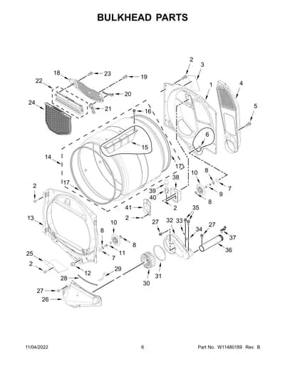 BULKHEAD PARTS
