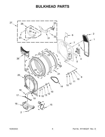 BULKHEAD PARTS