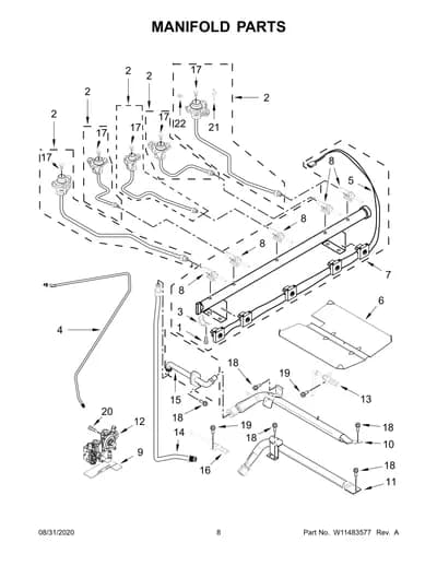 MANIFOLD PARTS