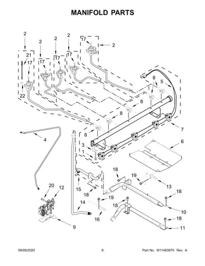 MANIFOLD PARTS