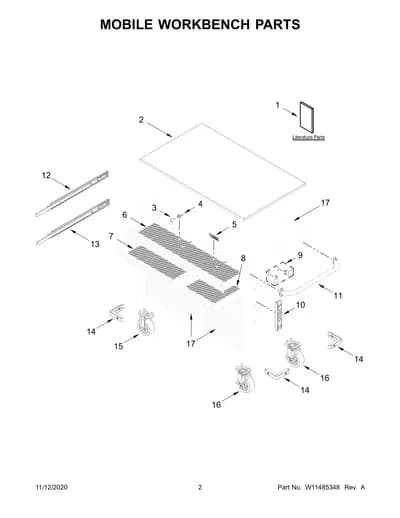 MOBILE WORKBENCH PARTS