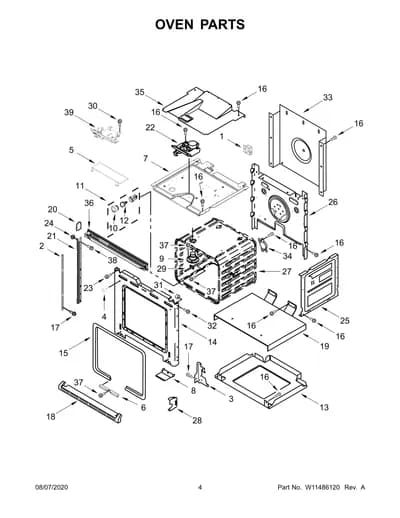 OVEN PARTS