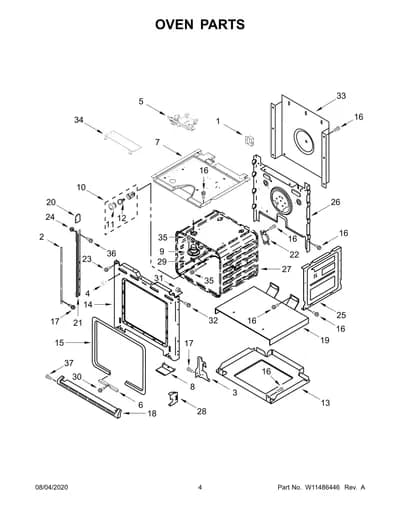 OVEN PARTS