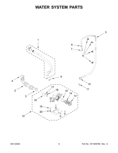 WATER SYSTEM PARTS