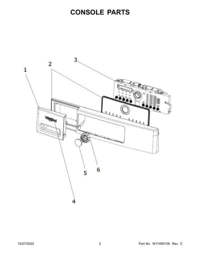 CONSOLE PARTS