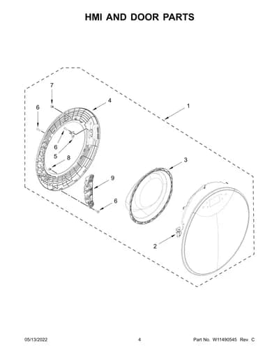 HMI AND DOOR PARTS