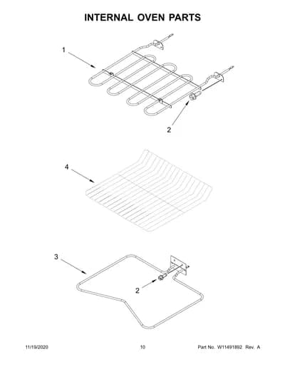 INTERNAL OVEN PARTS
