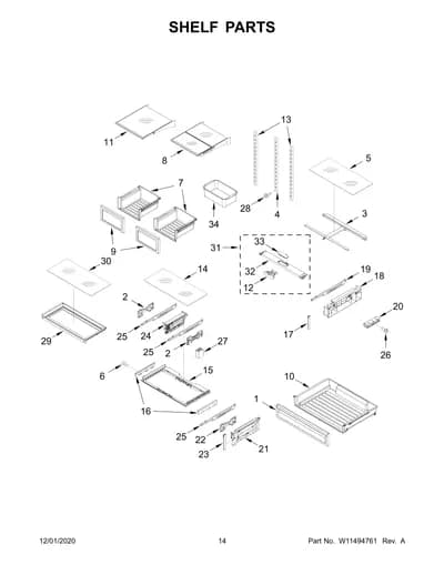 SHELF PARTS