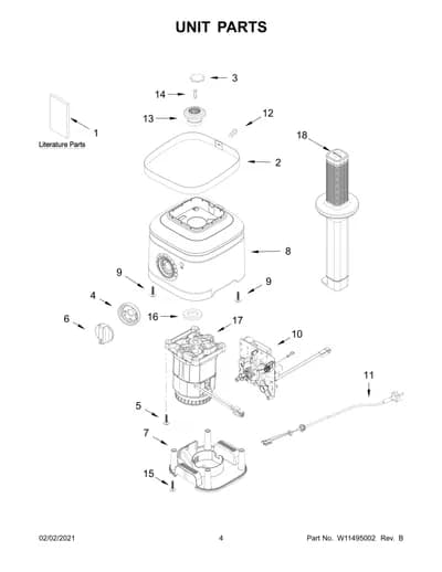UNIT PARTS