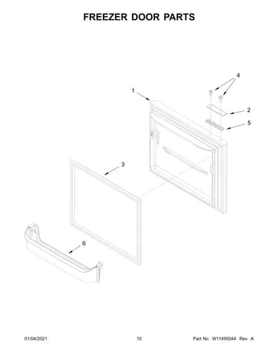 FREEZER DOOR PARTS