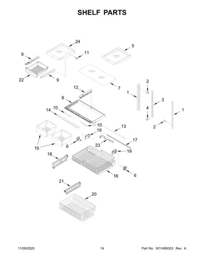 SHELF PARTS