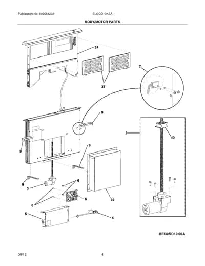 BODY/MOTOR PARTS