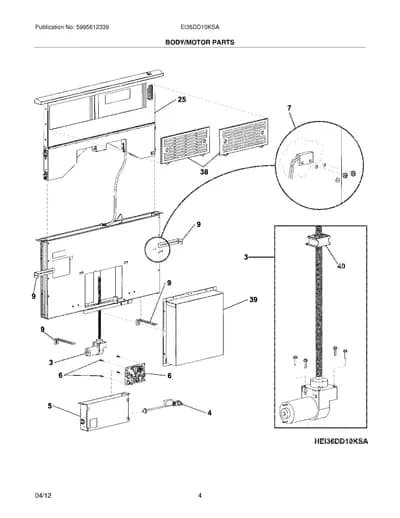 BODY/MOTOR PARTS