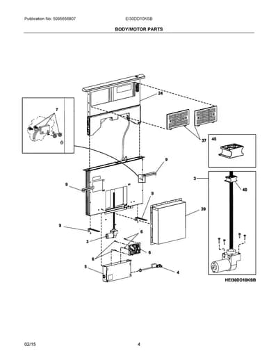 BODY/MOTOR PARTS