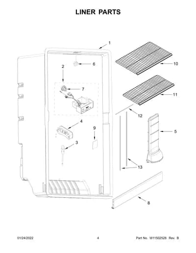 LINER PARTS