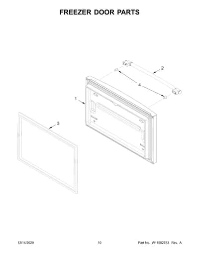 FREEZER DOOR PARTS
