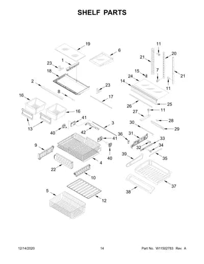 SHELF PARTS
