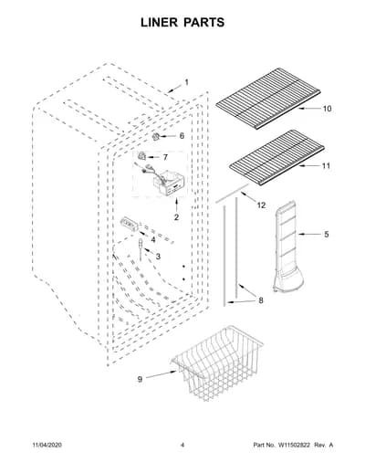 LINER PARTS