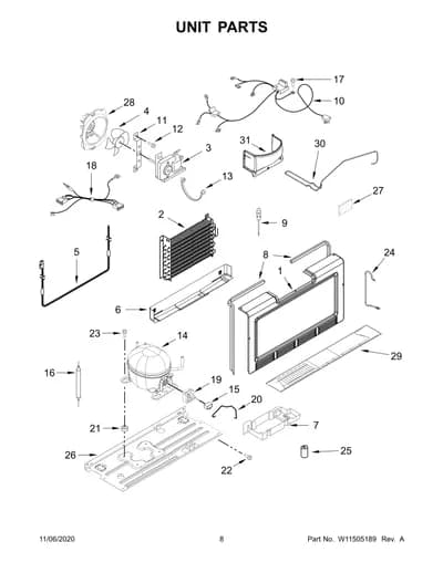 UNIT PARTS
