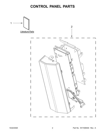 CONTROL PANEL PARTS