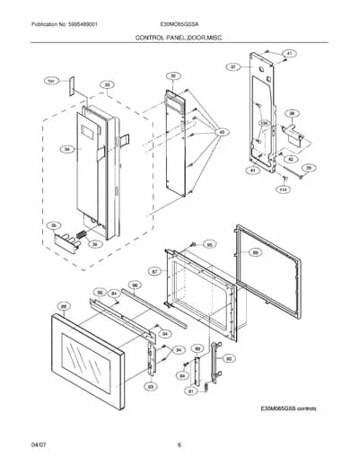 CONTROLS/DOOR