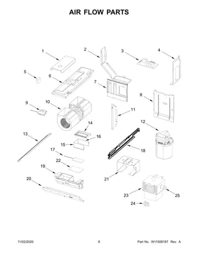 AIR FLOW PARTS