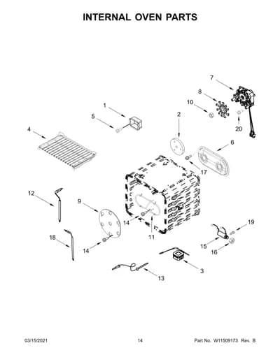 INTERNAL OVEN PARTS