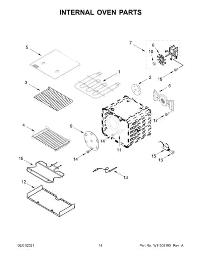 INTERNAL OVEN PARTS