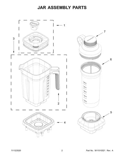 JAR ASSEMBLY PARTS