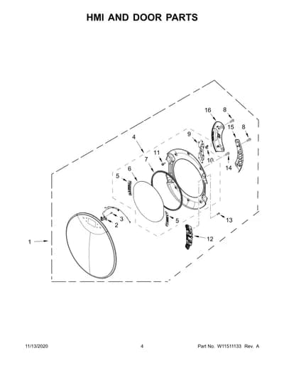 HMI AND DOOR PARTS