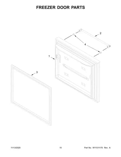 FREEZER DOOR PARTS