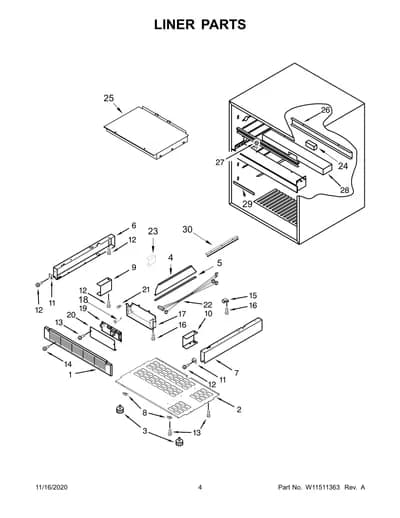 LINER PARTS