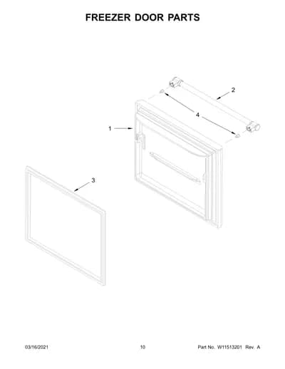 FREEZER DOOR PARTS