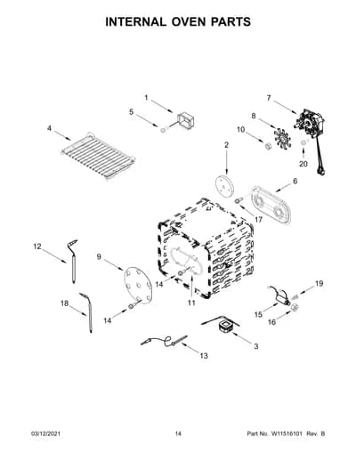 INTERNAL OVEN PARTS