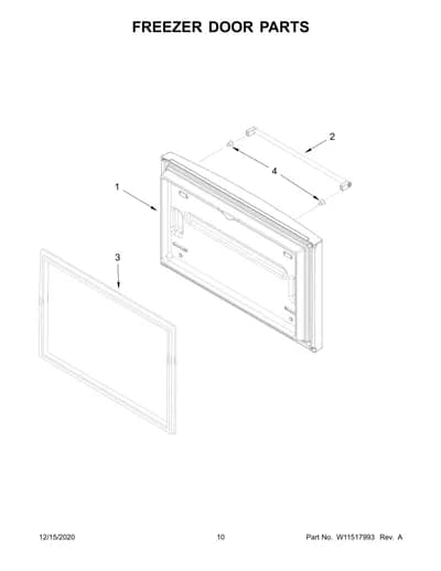 FREEZER DOOR PARTS
