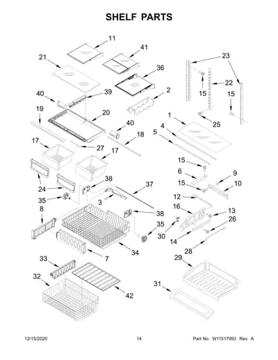 SHELF PARTS