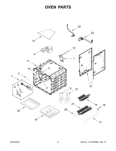 OVEN PARTS