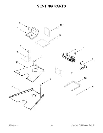VENTING PARTS