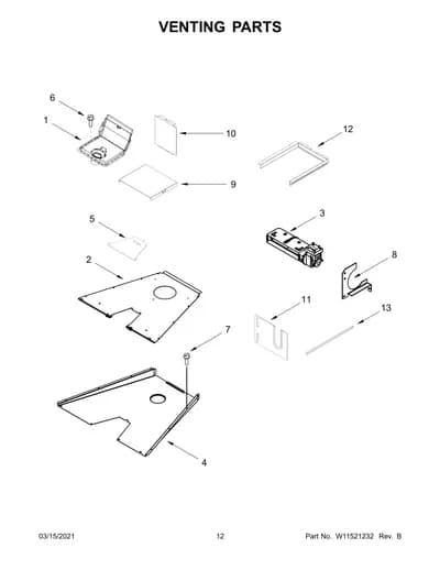 VENTING PARTS