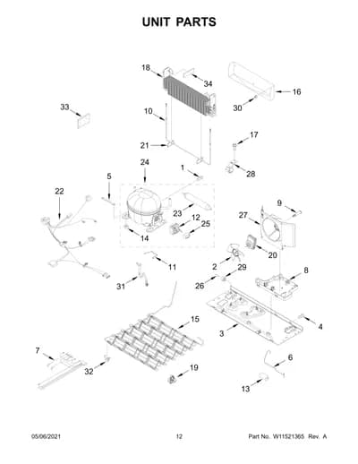 UNIT PARTS