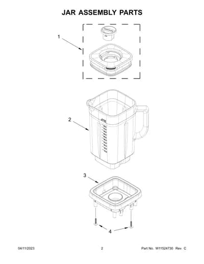 JAR ASSEMBLY PARTS