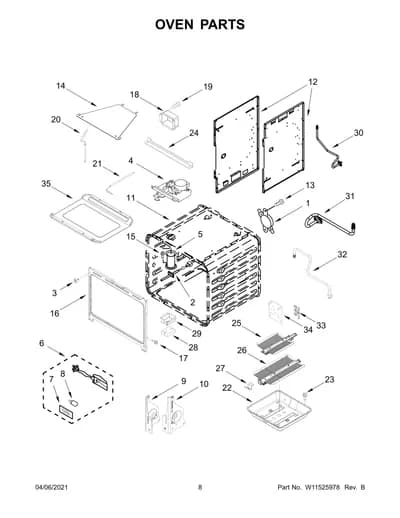 OVEN PARTS