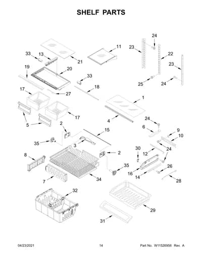 SHELF PARTS
