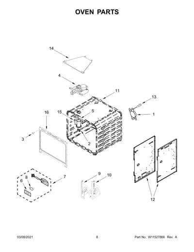 OVEN PARTS