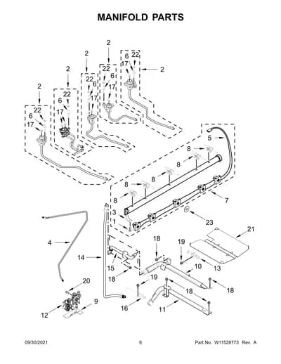 MANIFOLD PARTS