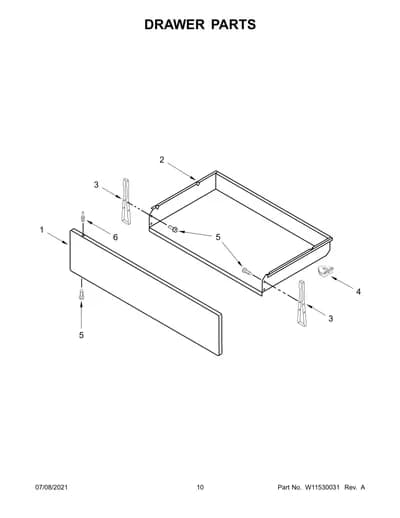 DRAWER PARTS
